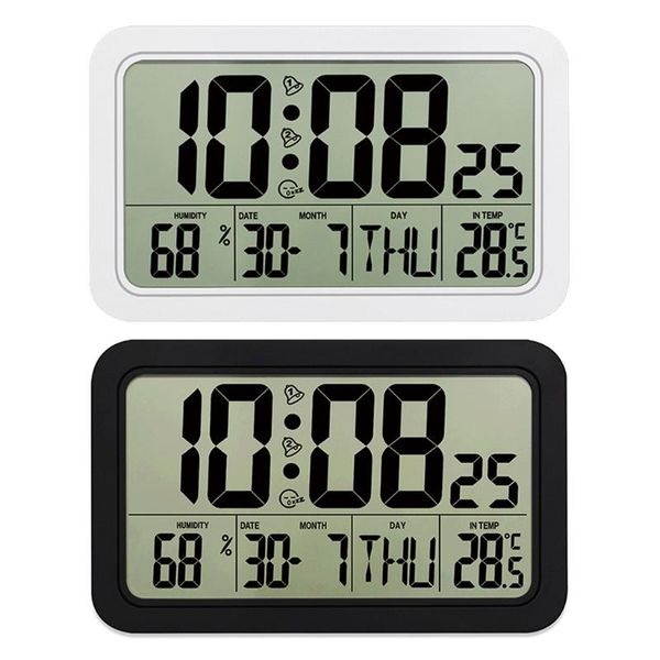 timers y8ab digital clock large display temperature & humidity meter w/ date time home decor
timers y8ab digital clock large display temperature & humidity meter w/ date time home decor