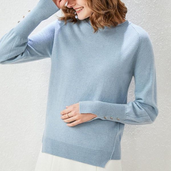 women's sweaters women oneck 100% pure merino wool knitted pullovers 2021 arrival long sleeve fashion woolen knitwear, White;black
women's sweaters women oneck 100% pure merino wool knitted pullovers 2021 arrival long sleeve fashion woolen knitwear, White;black