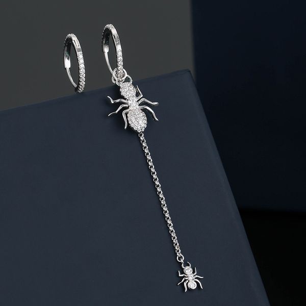umgodly luxury brand asymmetric ant cubic zirconia silver color long drop earrings women party lover jewelry
umgodly luxury brand asymmetric ant cubic zirconia silver color long drop earrings women party lover jewelry