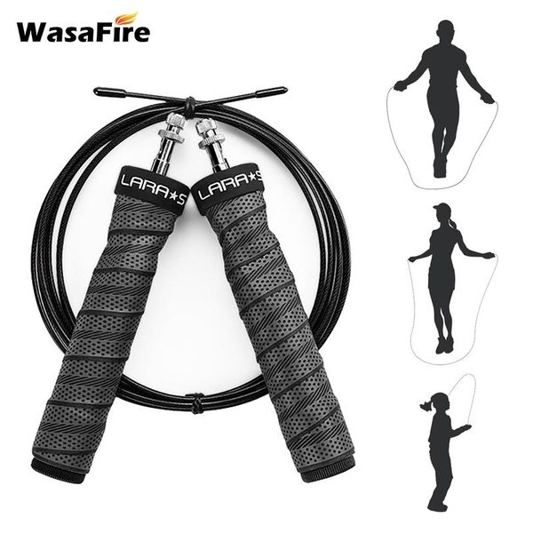 speed & weighted skipping rope adjustable steel wire jump anti-slip crossfit fitness boxing ropes with ball bearing
speed & weighted skipping rope adjustable steel wire jump anti-slip crossfit fitness boxing ropes with ball bearing