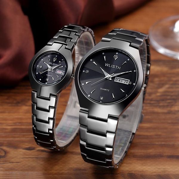 wristwatches men's watch luminous tungsten steel color waterproof fashioncouple watches ladies calendar quartz wedding dresses, Slivery;brown
wristwatches men's watch luminous tungsten steel color waterproof fashioncouple watches ladies calendar quartz wedding dresses, Slivery;brown