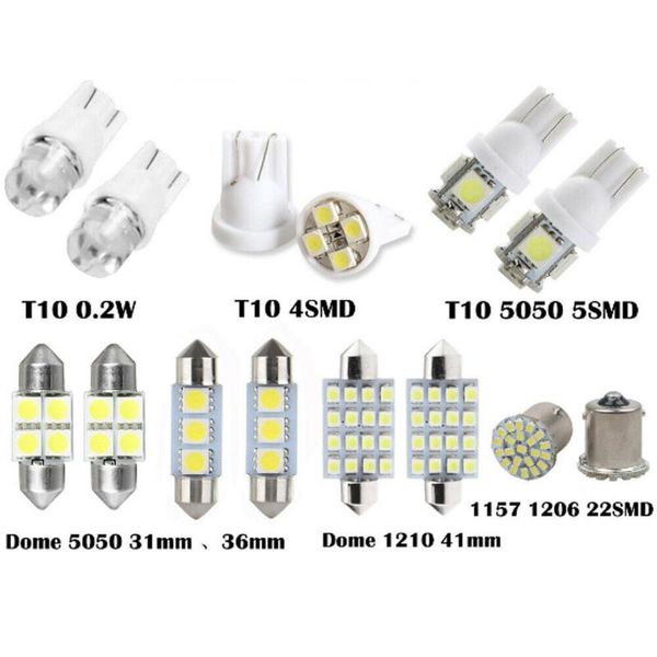 car headlights map lights 6000k-8000k dome license plate mixed 14pcs interior package
car headlights map lights 6000k-8000k dome license plate mixed 14pcs interior package