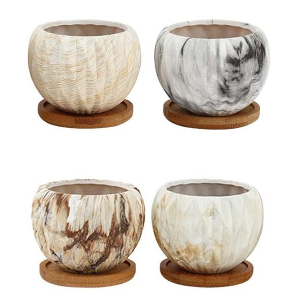 planters & pots 4pcs 3.7 inch modern planter for plants,marbling ceramic succulent flower pot with bamboo trays home decor
planters & pots 4pcs 3.7 inch modern planter for plants,marbling ceramic succulent flower pot with bamboo trays home decor