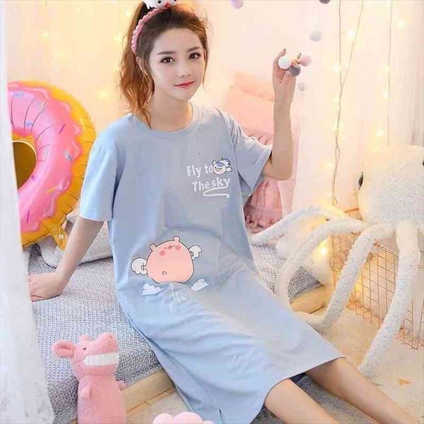 short sleeve sleepwear imitation silk womens dresses night gowns summer cartoon nightgowns home wear girls sleep lounge sleeping dress, Black;gray
short sleeve sleepwear imitation silk womens dresses night gowns summer cartoon nightgowns home wear girls sleep lounge sleeping dress, Black;gray