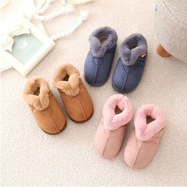 boys and girls indoor home slippers winter children' cotton shoes suede warm non-slip slipper, Black;grey
boys and girls indoor home slippers winter children' cotton shoes suede warm non-slip slipper, Black;grey