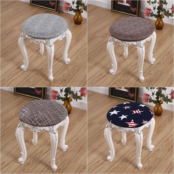 chair covers 1pc round stoool cover for make up table bar office elastic anti-dirty dress seat solid color protector
chair covers 1pc round stoool cover for make up table bar office elastic anti-dirty dress seat solid color protector