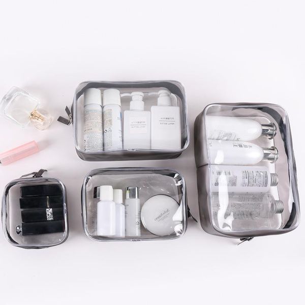 travel lazy large-capacity transparent bag simple toiletry waterproof logo portable cosmetic storage pvc airal
travel lazy large-capacity transparent bag simple toiletry waterproof logo portable cosmetic storage pvc airal