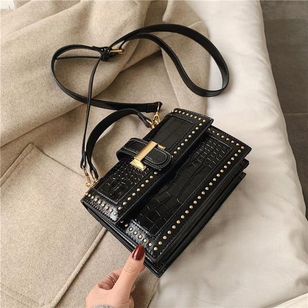 rivets pu leather messenger bags for women 2021 fashion crossbody shoulder bag female luxury travel handbags and purses
rivets pu leather messenger bags for women 2021 fashion crossbody shoulder bag female luxury travel handbags and purses