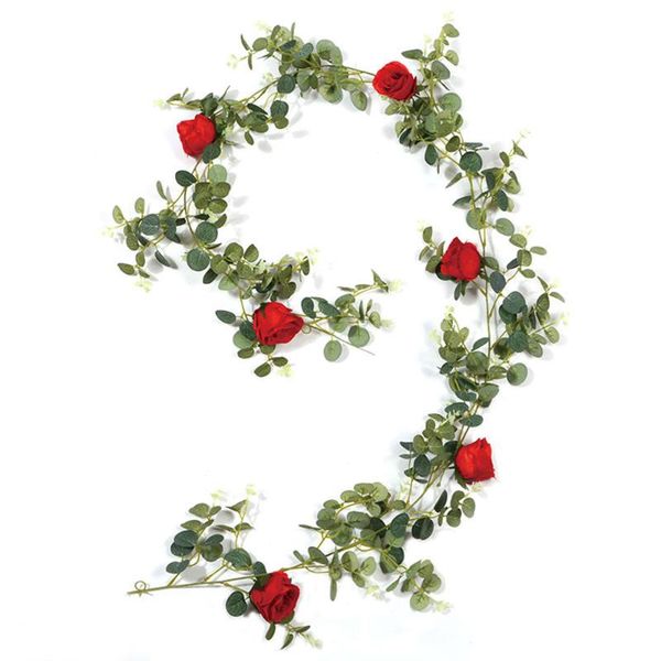 decorative flowers & wreaths rose vines artificial garland vintage eucalyptus hanging plant for wedding arch door party decor fake leaves
decorative flowers & wreaths rose vines artificial garland vintage eucalyptus hanging plant for wedding arch door party decor fake leaves