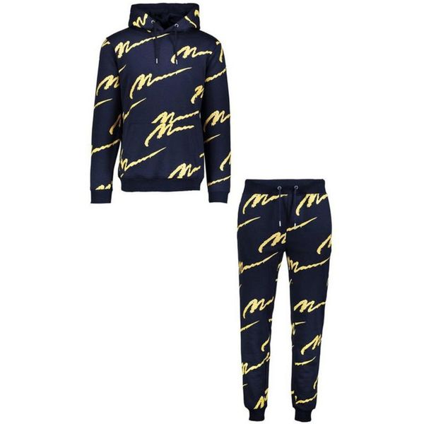 fashion men's tracksuit trendy autumn winter fashion two-piece sets hooded thin printed casual sports suit joggers outwear men, Gray
fashion men's tracksuit trendy autumn winter fashion two-piece sets hooded thin printed casual sports suit joggers outwear men, Gray