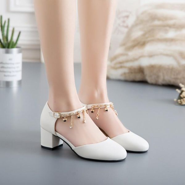dress shoes pxelena chunky block med heels girls sandals women round toe chains ankle strap 2021 summer comfort 34-43, Black
dress shoes pxelena chunky block med heels girls sandals women round toe chains ankle strap 2021 summer comfort 34-43, Black