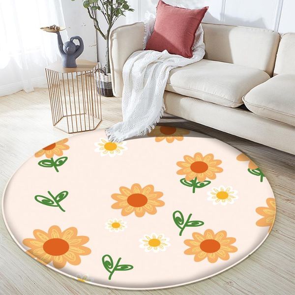 carpets non-slip carpet round bedroom living room decor fresh and simple style orange chrysanthemum patternflannel
carpets non-slip carpet round bedroom living room decor fresh and simple style orange chrysanthemum patternflannel