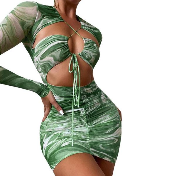 casual dresses autumn print mini dress ins fashion v-neck pleated drawstring short slim long-sleeved hollow out vestidos, Black;gray
casual dresses autumn print mini dress ins fashion v-neck pleated drawstring short slim long-sleeved hollow out vestidos, Black;gray