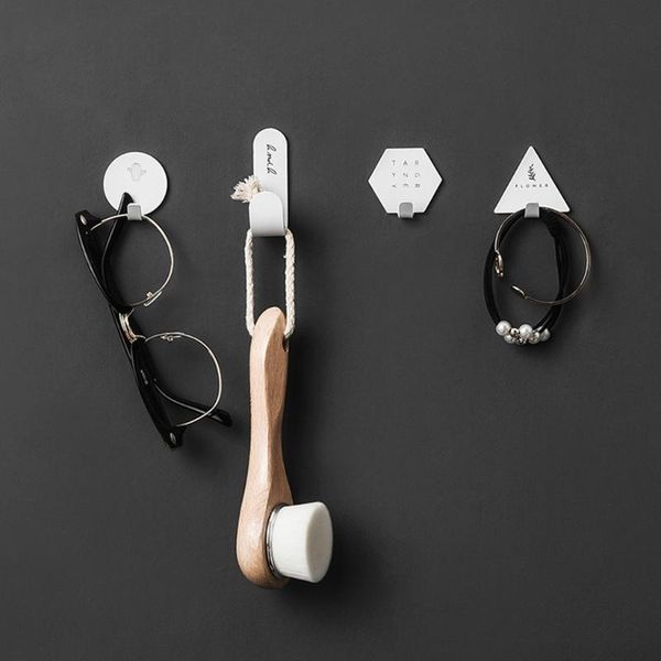 hooks & rails t8ne 4 pcs nordic style geometric wrought iron wall hanging hook self-adhesive
hooks & rails t8ne 4 pcs nordic style geometric wrought iron wall hanging hook self-adhesive