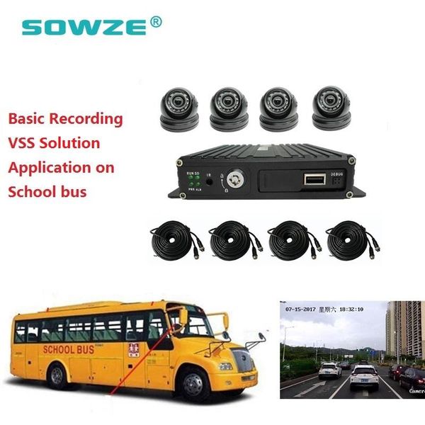 4ch sd card mdvr system with 4 indoor car vehicle camera and extended cable for school bus cctv systems
4ch sd card mdvr system with 4 indoor car vehicle camera and extended cable for school bus cctv systems