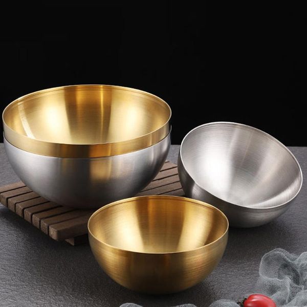 bowls korean golden salad bowl stainless steel kitchen cold noodle household large fruit powder creative tableware
bowls korean golden salad bowl stainless steel kitchen cold noodle household large fruit powder creative tableware