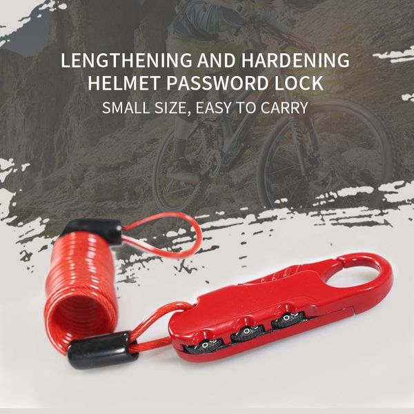 bike locks mini bicycle lock 3 digit password anti-theft outdoor sport cycling helmet code combination security cable chain
bike locks mini bicycle lock 3 digit password anti-theft outdoor sport cycling helmet code combination security cable chain