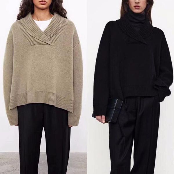 women's sweaters women warm sweater v-neck cashmere casual long sleeve loose autumn winter 2021 female solid color jumpers, White;black
women's sweaters women warm sweater v-neck cashmere casual long sleeve loose autumn winter 2021 female solid color jumpers, White;black