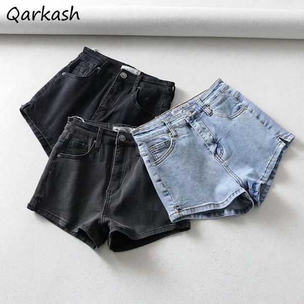 women's shorts women all-match regular denim female simple leisure elastic design summer korean fashion retro high waist slim solid, White;black
women's shorts women all-match regular denim female simple leisure elastic design summer korean fashion retro high waist slim solid, White;black