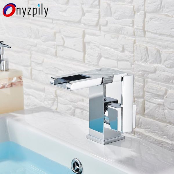 luminous chrome basin faucet copper waterfall temperature control discoloration table washbasin bathroom sink mixer tap faucets 
luminous chrome basin faucet copper waterfall temperature control discoloration table washbasin bathroom sink mixer tap faucets