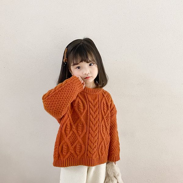autumn winter girls knitted casual sweaters 1-7 years warm twisted solid color pullovers kids soft all-match clothes 210508, Blue
autumn winter girls knitted casual sweaters 1-7 years warm twisted solid color pullovers kids soft all-match clothes 210508, Blue