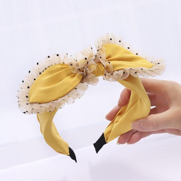 cute chiffon ruffle bowknot hairband girls hair bow fabric headband women accessories hoop
cute chiffon ruffle bowknot hairband girls hair bow fabric headband women accessories hoop