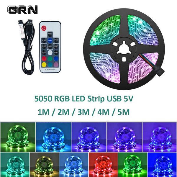 strips rgb led strip 1m 2m 3m 4m 5m smd 30led/m 17-key rf control usb 5v flexible lamp for tv background lighting christmas decor
strips rgb led strip 1m 2m 3m 4m 5m smd 30led/m 17-key rf control usb 5v flexible lamp for tv background lighting christmas decor