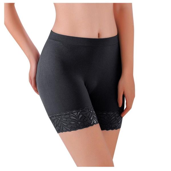 women's panties midwaist boxer briefs safety short ice silk underpant seamless anti-glare ladies pants girl, Black;pink
women's panties midwaist boxer briefs safety short ice silk underpant seamless anti-glare ladies pants girl, Black;pink