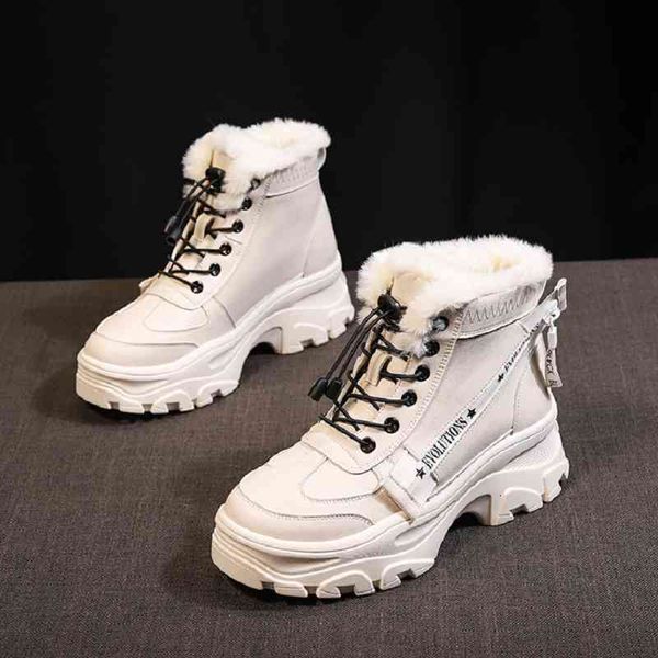 boots snow women autumn and winter wild plus veet warm short cotton shoes fashion thick bottom martin boots, Black
boots snow women autumn and winter wild plus veet warm short cotton shoes fashion thick bottom martin boots, Black