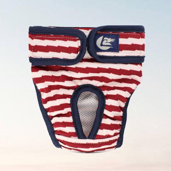 dog apparel 1pc pet diaper sanitary physiological pants puppy female stripe pattern shorts panties menstruation underwear clothes wi
dog apparel 1pc pet diaper sanitary physiological pants puppy female stripe pattern shorts panties menstruation underwear clothes wi