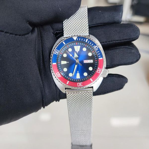 wristwatches men's automatic mechanical watch nh35 movement sapphire glass aseptic dial submersible stainless steel 316l waterproof lum, Slivery;brown
wristwatches men's automatic mechanical watch nh35 movement sapphire glass aseptic dial submersible stainless steel 316l waterproof lum, Slivery;brown