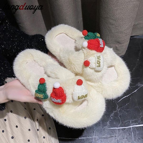 women slippers winter warm shoes woman slip on flats slides home female faux fur comfortable non plus size, Black
women slippers winter warm shoes woman slip on flats slides home female faux fur comfortable non plus size, Black