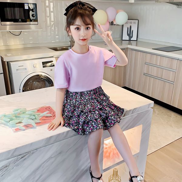 teen girls clothing tshirt + floral skirt clohtes for girls 2021 tracksuit girl summer childrens clothing, White
teen girls clothing tshirt + floral skirt clohtes for girls 2021 tracksuit girl summer childrens clothing, White