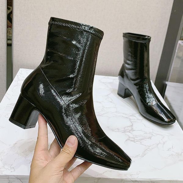 boots women sewing microfiber light motorcycle female shoes solid color square toe botines celebrity thick high heels botas 2021, Black
boots women sewing microfiber light motorcycle female shoes solid color square toe botines celebrity thick high heels botas 2021, Black