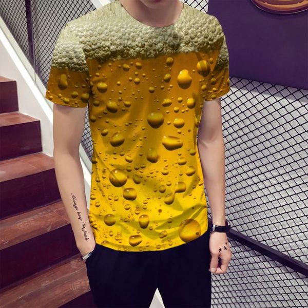 men's t-shirts beer drinks 3d printing fashion and women's short-sleeved t-shirt soft material outdoor casual loose o-neck clothin, White;black
men's t-shirts beer drinks 3d printing fashion and women's short-sleeved t-shirt soft material outdoor casual loose o-neck clothin, White;black