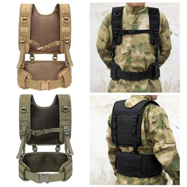 hunting jackets 600d tactical vest military molle plate carrier magazine paintball cs outdoor protective lightweight, Camo;black
hunting jackets 600d tactical vest military molle plate carrier magazine paintball cs outdoor protective lightweight, Camo;black