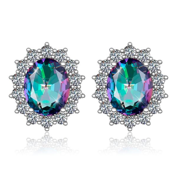 rainbow z silver earrings stud for women mystic z jewellery oval gemstones with zircon bohemia pendientes recommend, Black
rainbow z silver earrings stud for women mystic z jewellery oval gemstones with zircon bohemia pendientes recommend, Black