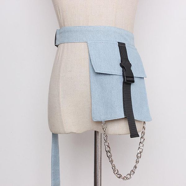 belts women's runway fashion blue denim bag cummerbunds female dress corsets waistband decoration wide belt tb1550, Black;brown
belts women's runway fashion blue denim bag cummerbunds female dress corsets waistband decoration wide belt tb1550, Black;brown