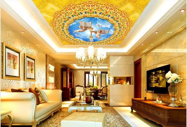 wallpapers 3d ceiling murals wallpaper custom po european angel golden pattern oil painting decor wall mural for walls
wallpapers 3d ceiling murals wallpaper custom po european angel golden pattern oil painting decor wall mural for walls
