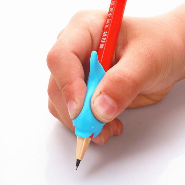 refills 10 pcs/lot dolphin fish writing posture correction device to hold a pen silicone stationery child student, Black;red
refills 10 pcs/lot dolphin fish writing posture correction device to hold a pen silicone stationery child student, Black;red