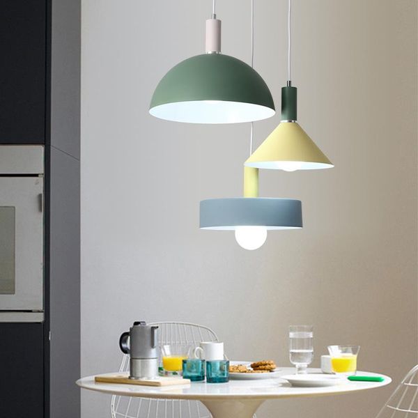 pendant lamps dining room chandelier modern simple three-headed nordic creative table lamp round led art macaron
pendant lamps dining room chandelier modern simple three-headed nordic creative table lamp round led art macaron