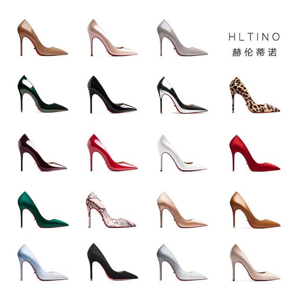 dress shoes red bottom ladies pumps formal daily party women high heeled shoe woman shallow stilettos autumn spring, Black
dress shoes red bottom ladies pumps formal daily party women high heeled shoe woman shallow stilettos autumn spring, Black