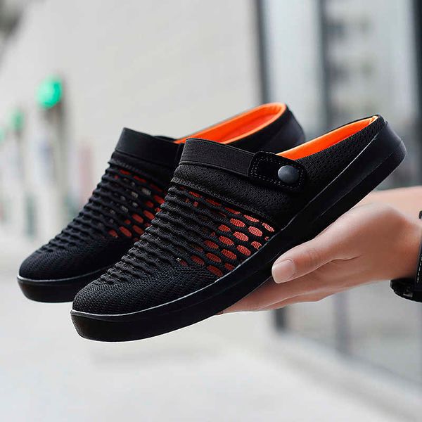 sts summer women men sandals mesh breathable padded beach flip flops shoes solid flat bath slippers lighted casual 210908, Black
sts summer women men sandals mesh breathable padded beach flip flops shoes solid flat bath slippers lighted casual 210908, Black