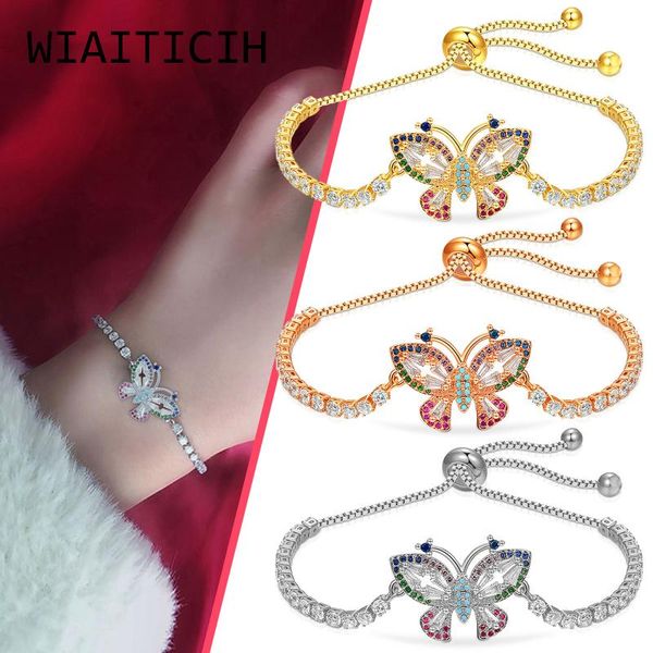 link, chain women elegant butterfly zircon crystal bracelet exquisite adjustable bangle ladies vintage korean version bracelets jewelry, Black
link, chain women elegant butterfly zircon crystal bracelet exquisite adjustable bangle ladies vintage korean version bracelets jewelry, Black