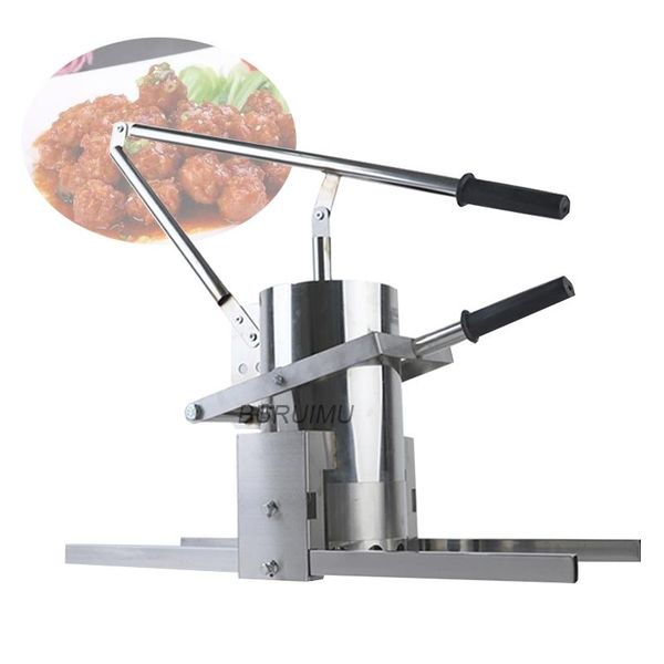 home use small hand press meat ball maker stainless steel manual stuffed fish meatball extruding forming machine processors food
home use small hand press meat ball maker stainless steel manual stuffed fish meatball extruding forming machine processors food