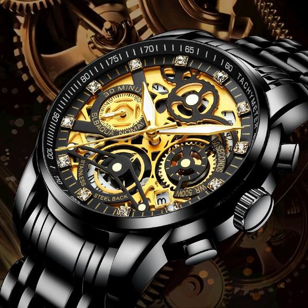 wristwatches men watches luxury watch brand high-end fashion gold quartz wristwatch waterproof business for man relojes hombre, Slivery;brown
wristwatches men watches luxury watch brand high-end fashion gold quartz wristwatch waterproof business for man relojes hombre, Slivery;brown