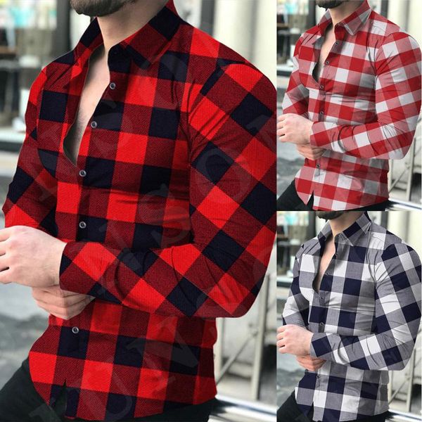 men's casual shirts men shirt fashion checkered plaid cross matching causal button comfy daily chemise homme 2021, White;black
men's casual shirts men shirt fashion checkered plaid cross matching causal button comfy daily chemise homme 2021, White;black