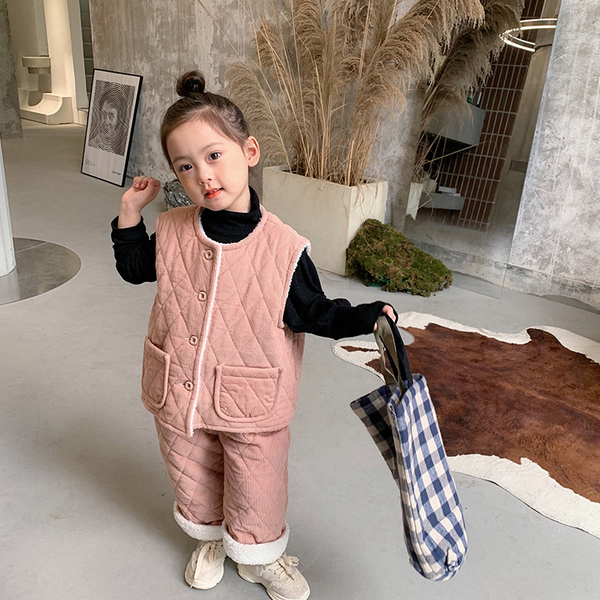 childrens winter warm suit cotton clothes kids girl clothes toddler girl clothes for girls vest+pant suit 2-8 years, Blue
childrens winter warm suit cotton clothes kids girl clothes toddler girl clothes for girls vest+pant suit 2-8 years, Blue