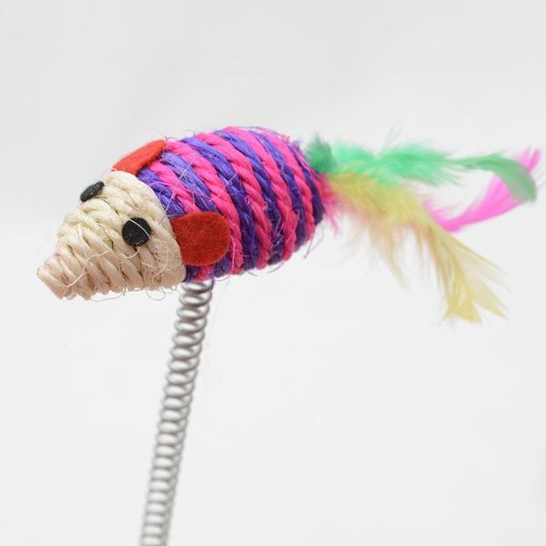 plastic cat toys feather funny mice shape 23 cm false mouse pet products bottom sucker elastic
plastic cat toys feather funny mice shape 23 cm false mouse pet products bottom sucker elastic