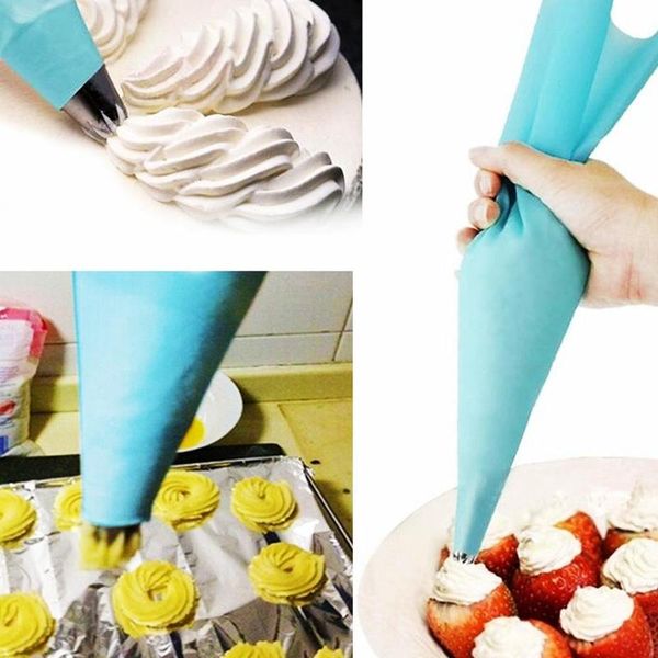cake tools 4pcs reusable silicone icing piping cream pastry bag nozzle diy baking tool
cake tools 4pcs reusable silicone icing piping cream pastry bag nozzle diy baking tool